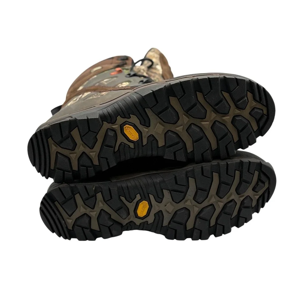 Cabelas Hunting Boots Mens 14M Camo Brown Good Gore-Tex Waterproof Insulated
